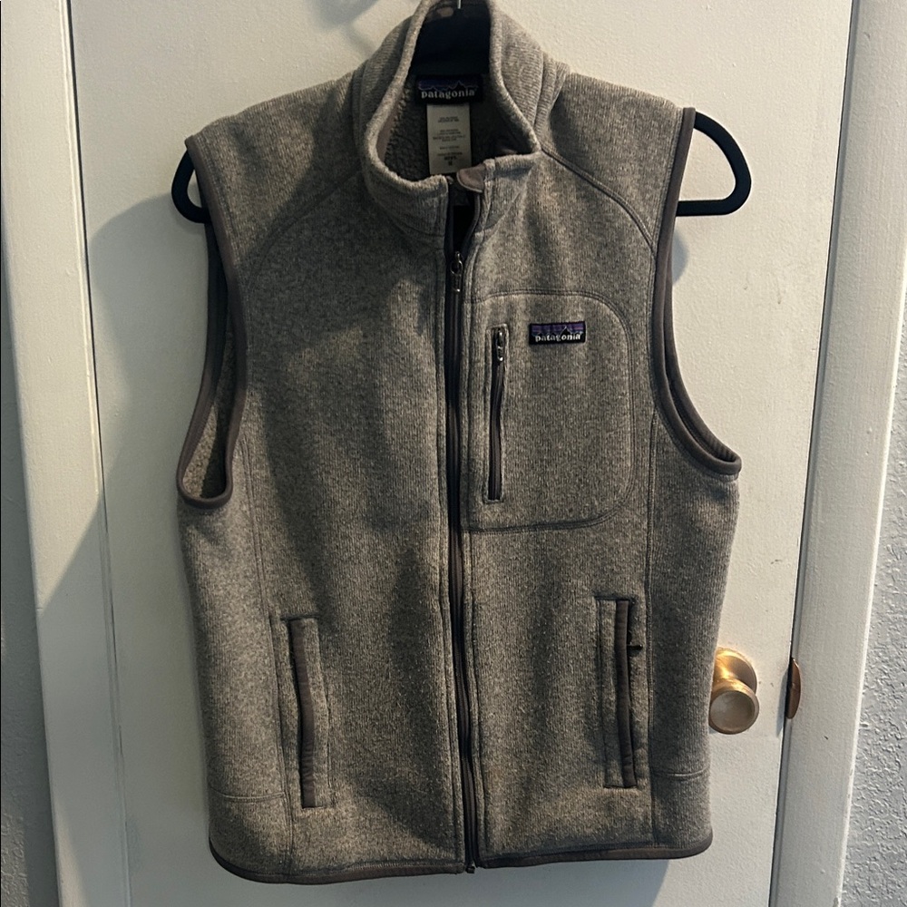 Patagonia Charcoal Fleece Vest